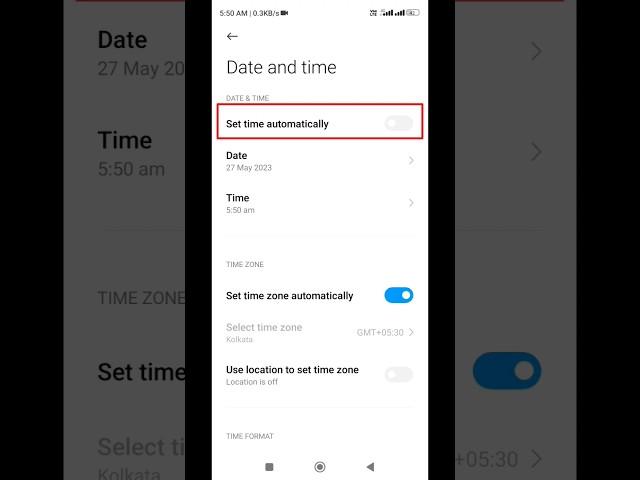 How to set time and date automatically | clock setting