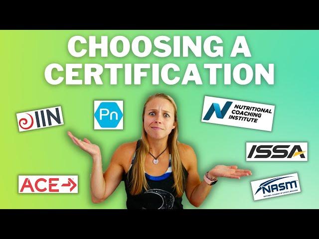 Why I Chose NCI for my NUTRITION COACHING CERTIFICATION | Comparing Top Programs