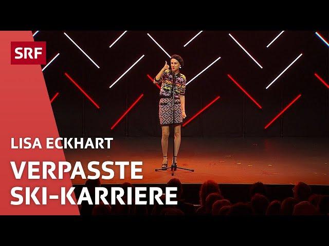 Lisa Eckhart: Warum darf man beim Biathlon nicht schiessen? | Comedy | Arosa Humorfestival | SRF