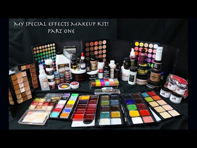 My Complete Pro SFX Kit! Part One: Prosthetics, Adhesives, Blood, and More!