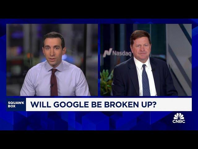 Former SEC Chair Jay Clayton: I'm not in favor of a potential breakup of Google