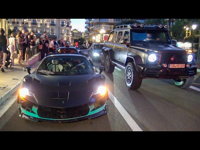 Billionaires Invasion with Mansory Supercars at Casino de Monaco!!