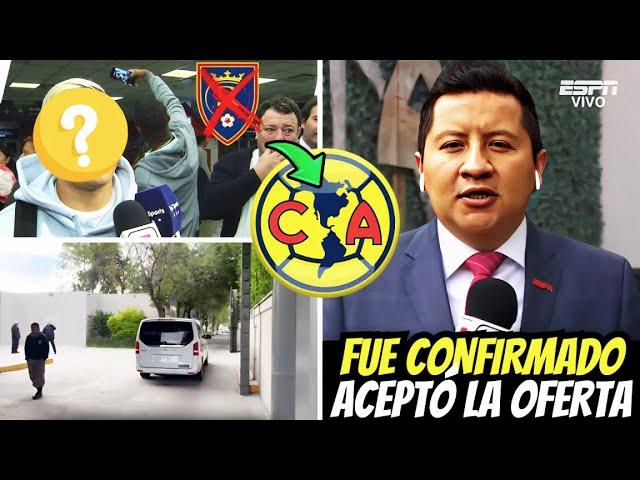 OFERTA ACEPTADA 5 MILLONES DE DÓLARES | LLEGA EL ULTIMO FICHAJE | CLUB AMÉRICA HOY