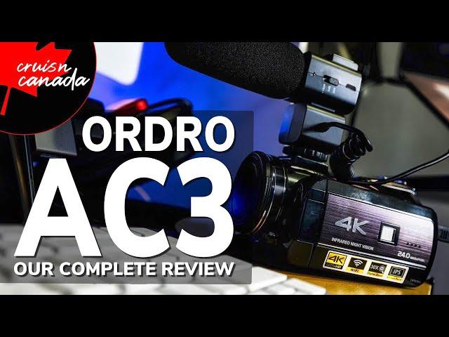 Ordro AC3 Camera Kit | Complete Review with Samples!