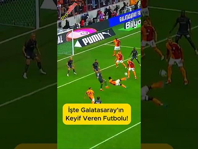 İşte Galatasaray'ın Keyif Veren Oyun Anlayışı! 2 Stoperin Röveşatası Dünyada Örneği Yok!