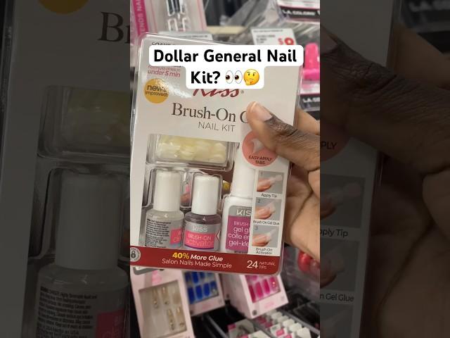 Dollar General Nails!?! #diynails #shortnails #cheapnails