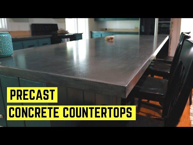 The EASIEST Concrete Countertop Mix