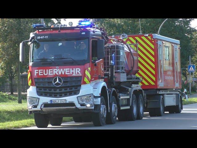 [Waldbrand in Bramsche] Einsatzfahrten Kreisfeuerwehr Grafschaft Bentheim