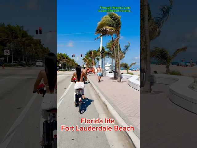 Through Robert’s Lens  Florida life Beautiful Fort Lauderdale Beach - Venice of America  #Florida