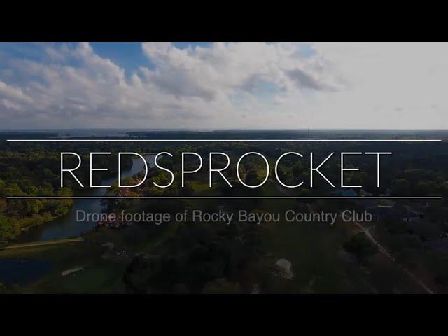 RED*SPROCKET drone footage of Rocky Bayou Country Club