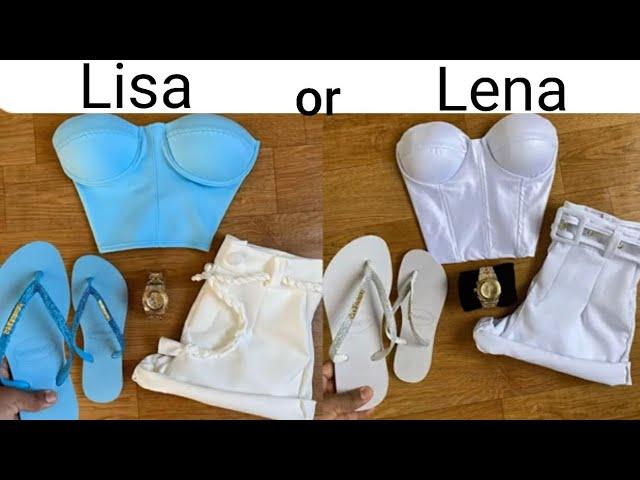 Lisa or Lena [FASHION  STYLE] Dresses, Makeup Heels, Badroom