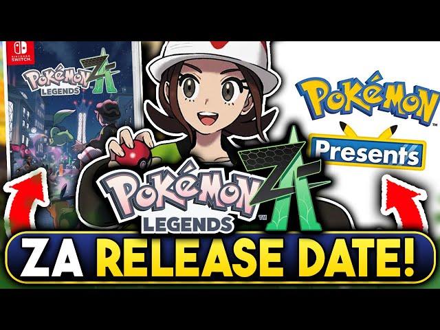 HUGE POKEMON NEWS! LEGENDS ZA RELEASE DATE REVEALED! NEW POKEMON PRESENTS ANNOUNCED & MORE!