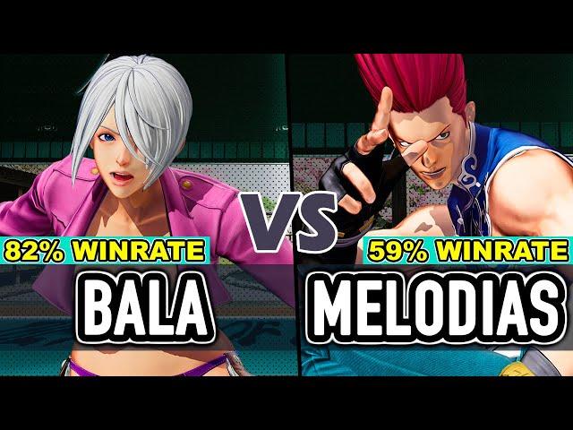 KOF XV ▰ BALA (Ángel/K'/Iori) vs MELODIAS (Benimaru/Ralf/Ryo)