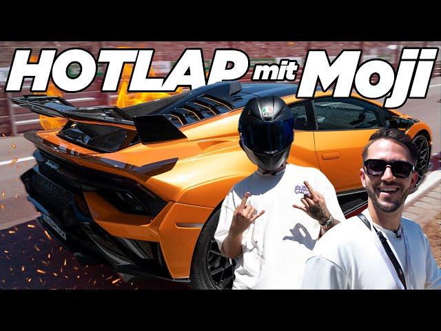 Endlich Rennstrecke mit dem Lamborghini STO! | @moji dreht durch! 