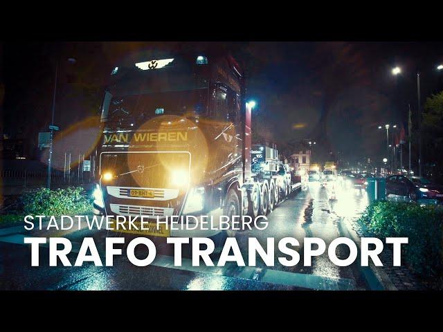 Stadtwerke Heidelberg - Trafo Transport Heidelberg Altstadt