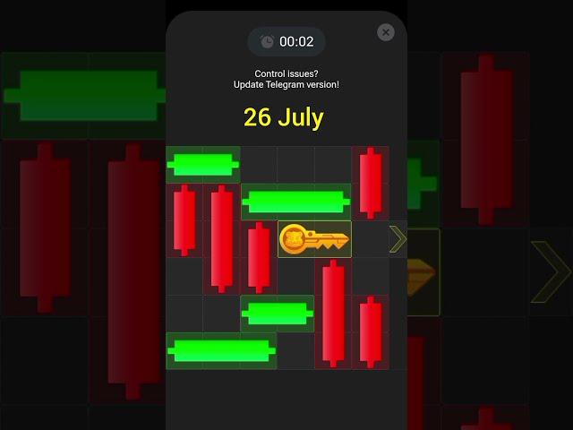 26 July Hamster Kombat Mini Game | mini game hamster kombat today