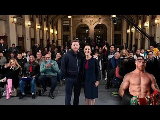 Canelo Alvarez Honored by President of Mexico;Set to Break Biggest Record In Nation’s Boxing History