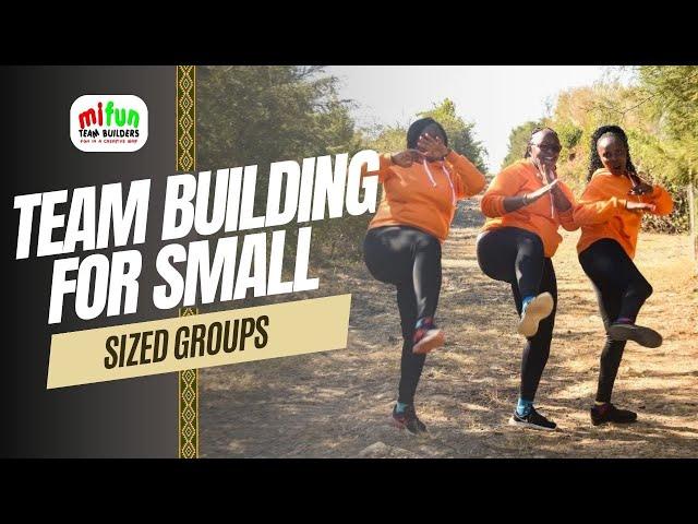 Team building activities for small sized groups (3pax)