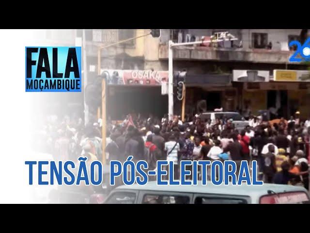 MANIFESTANTES VOLTARAM A PARAR TRÂNSITO E ENTOAM HINO NACIONAL NAS  PRINCIPAIS AVENIDAS DE MAPUTO