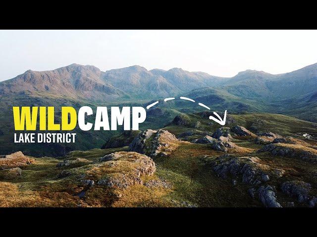 The BEST wild camp in the Lake District!