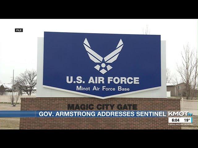 Armstrong talks Sentinel project, maintaining current fleet at Minot Air Force Base