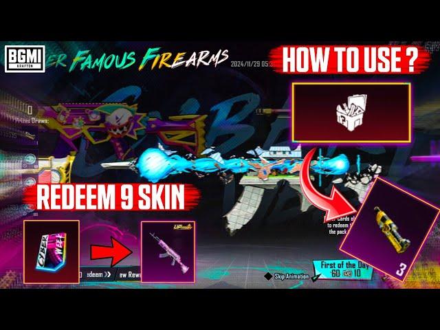 GET 9 UPGRADE SKIN || CYBER FAMOUS FIREARMS EVENT EXPLAIN || KUMARI GAMER