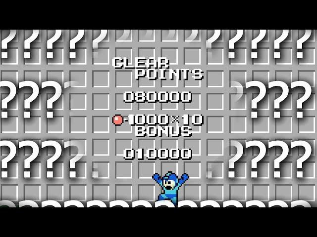 Mega Man 1's Really Weird Score System