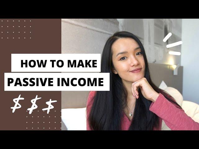 Passive income ideas 2022 | How to make an extra $1000+ per month