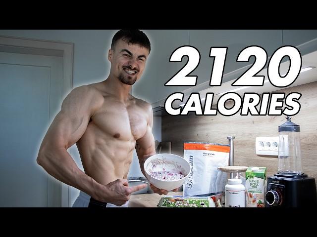 FULL DAY OF EATING TO GET SHREDDED (2100 CALORIES) | 7 WEEKS OUT