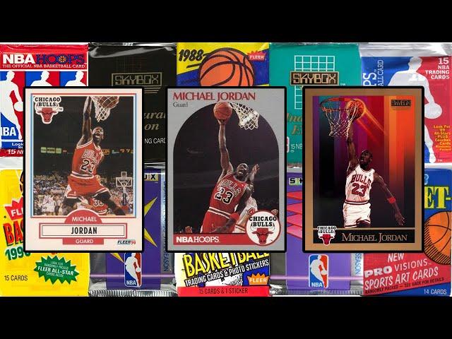 Top 20 Most Valuable MICHAEL JORDAN Basketball Cards From The Junk Wax Era! (1986-1992, Base Cards)