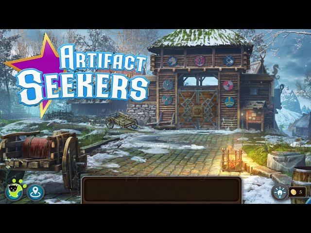 Artifact Seekers Chapter 3 Viking Village Walkthrough (FIVE-BN GAMES)