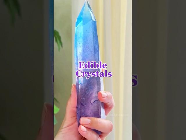 EDIBLE CRYSTALS made with agar agar