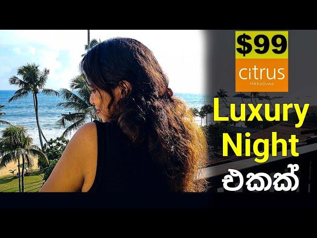 Luxury Hotel එකක පැය 24ක් | Citrus Hikkaduwa | Sri Lanka | Hotel Offer