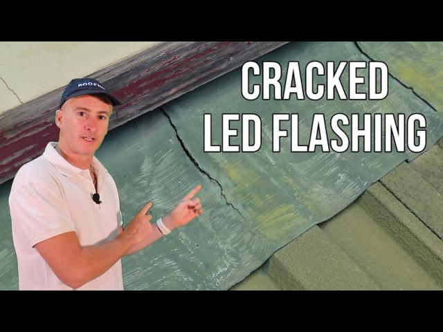 CRACKED LEAD FLASHING - Queensland Roofing