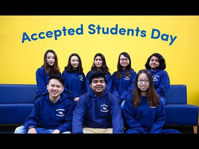 University at Buffalo International Ambassadors - Accepted Students Day