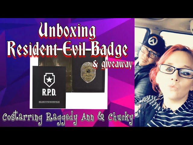 Resident Evil Badge Ft. Raggedy Ann & Chucky - Steph And Mannie