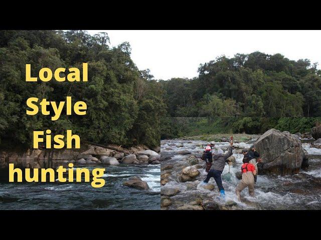 Traditional style fish hunting in Putao by Hometown Lifestyle