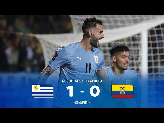 Eliminatorias Sudamericanas | Uruguay 1-0 Ecuador | Fecha 10