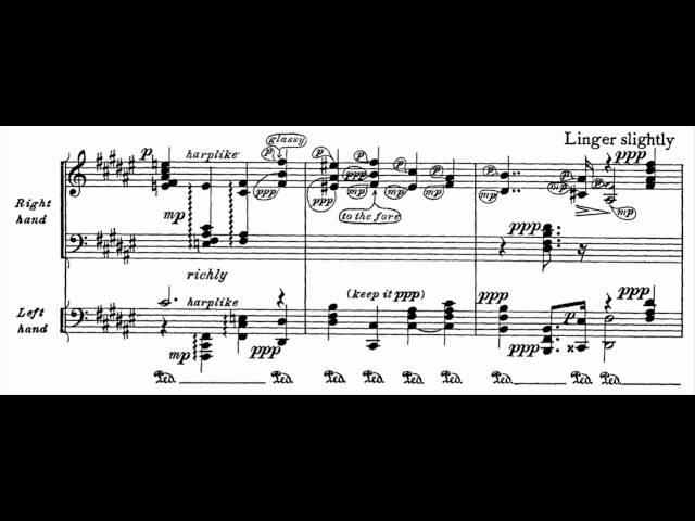 Percy Grainger - One More Day, My John (Piano)