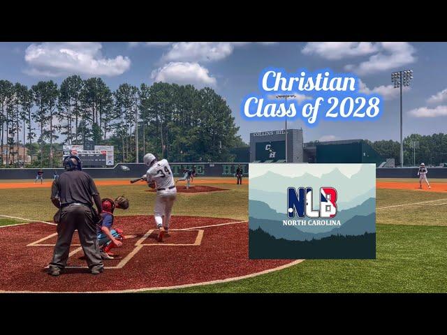 #34 Christian - Next Level Baseball NC Class of 2028 - Highlights Summer 2024