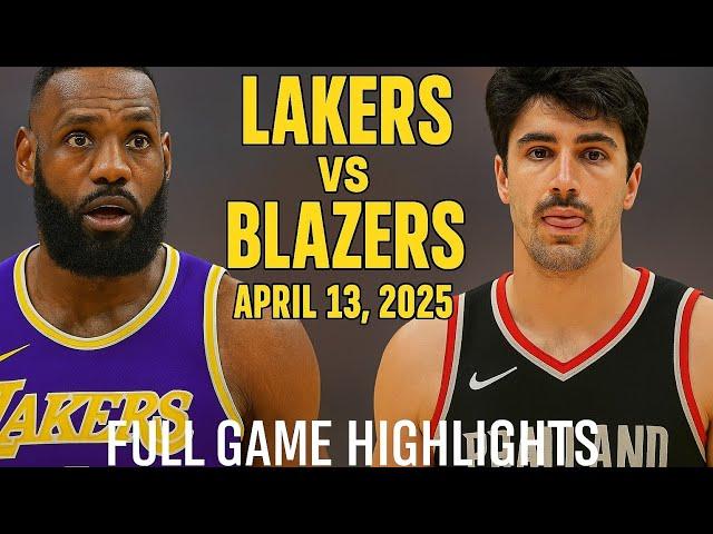 Lakers vs Trail Blazers: The WEIRDEST Game of the Season