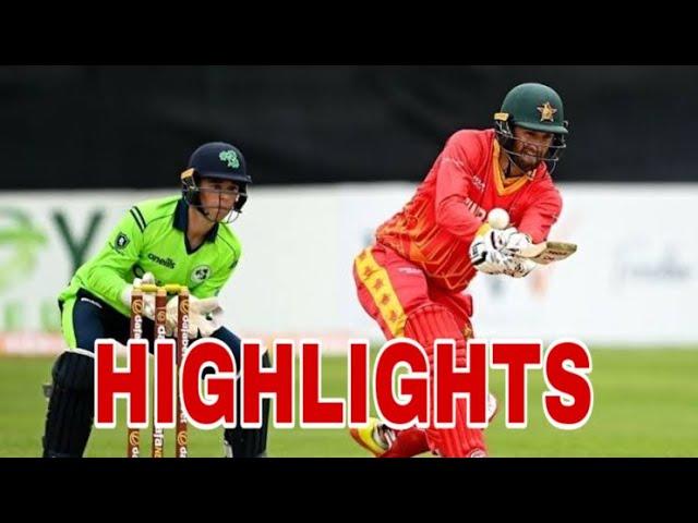 Ireland vs Zimbabwe 1st ODI Highlights 2023 | ZIM vs IRE Highlights 2023