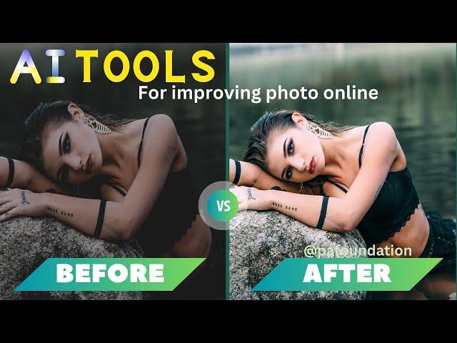 AI Tools for improving photo online @adpoint4u