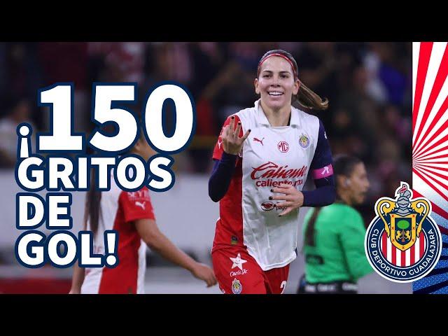 Alicia Cervantes y sus 150 GOLES con Chivas Femenil  