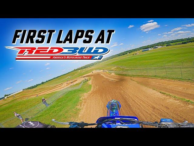 My First Laps EVER At REDBUD MX!