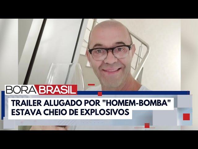 Trailer alugado por "homem-bomba" estava cheio de explosivos | Bora Brasil