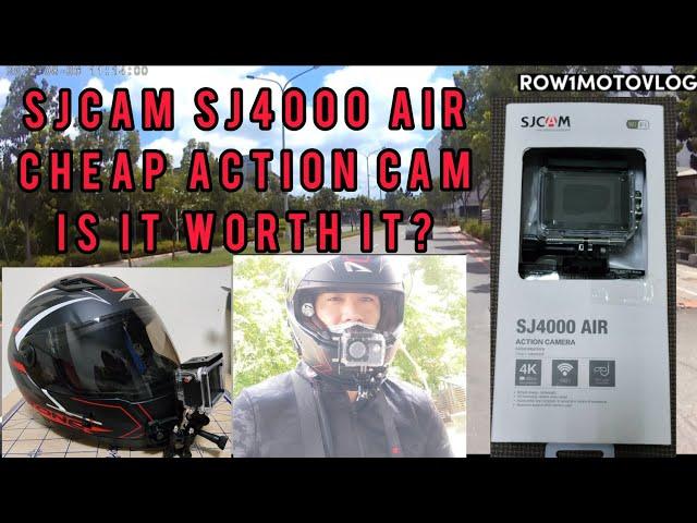 SJCAM SJ4000 AIR Review Cheap Action Camera Good for Motovlog