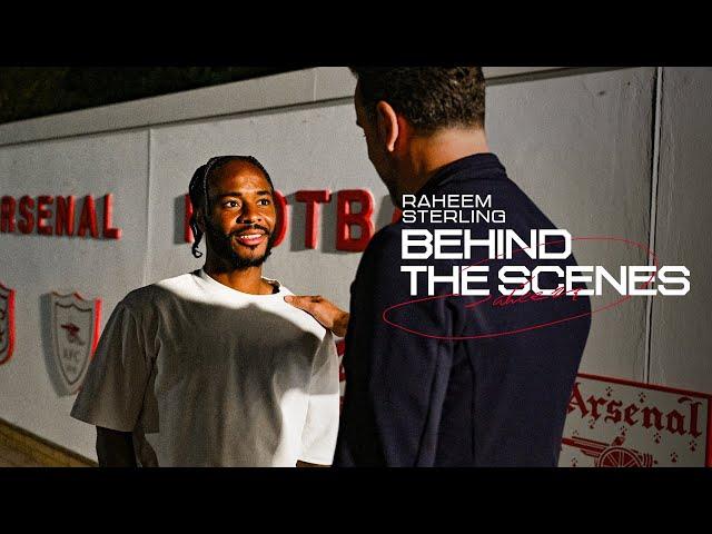 RAHEEM STERLING | Behind the scenes on transfer deadline day