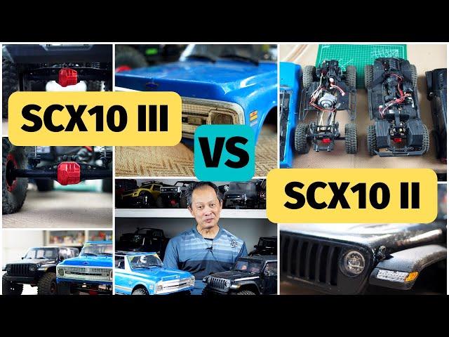 SCX10III vs SCX10 II - Which one is best Axial Crawler