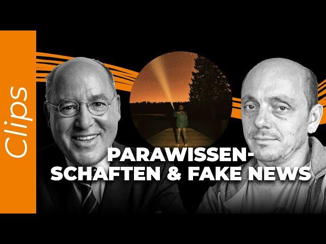 Hoëcker und Gysi über Parawissenschaften, Fake News, Verschwörungstheorien